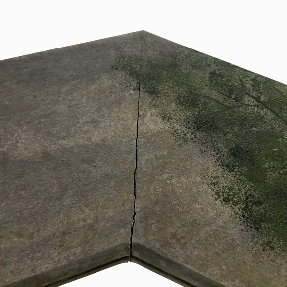 Hand-Painted Lighthouse Nautical Mirror 18x18 Folk Art Coastal Ship Wall Decor - Picture 9 of 10